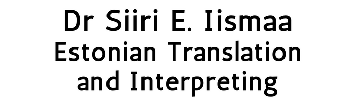NAATI-Certified Estonian to English Translator banner