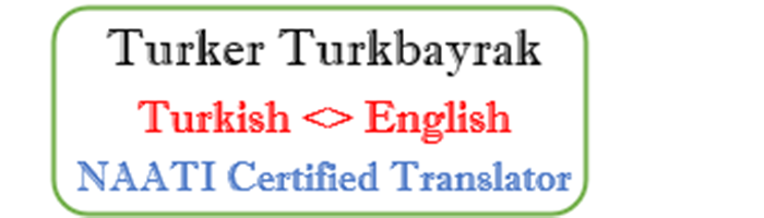 NAATI-Certified Turkish to English Translator